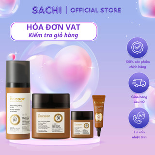 Sữa chống nắng bí đao - Ráo mịn tự nhiên SPF 50+, UVA-PF 62.6 Cocooon 5ml /15ml/50ml