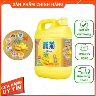 Nước rửa bát hương gừng LANJU diệt khuẩn hàng nội địa trung