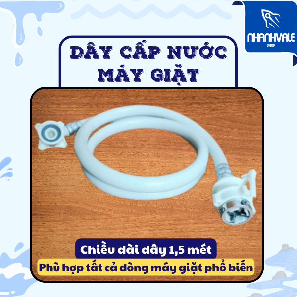 Dây cấp nước máy giặt cao cấp 1M5