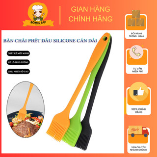 Cọ quét dầu ăn silicone chịu nhiệt, chổi quét dầu ăn, cây cọ phết dầu đồ nướng, chổi làm bánh kích thước 21 x 3,5cm