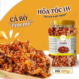 1kg Cá Bò Rim Mè Vị Biển Ăn Kèm Với Cơm Nóng Đậm Vị Miền Trung