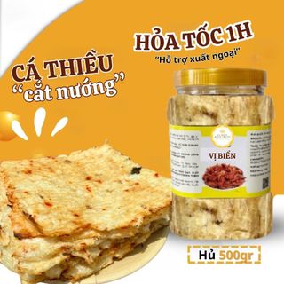 1kg Khô Cá Thiều Căt Miếng Vị Biển Ăn Kèm Với Cơm Nóng Đậm Vị Miền Trung