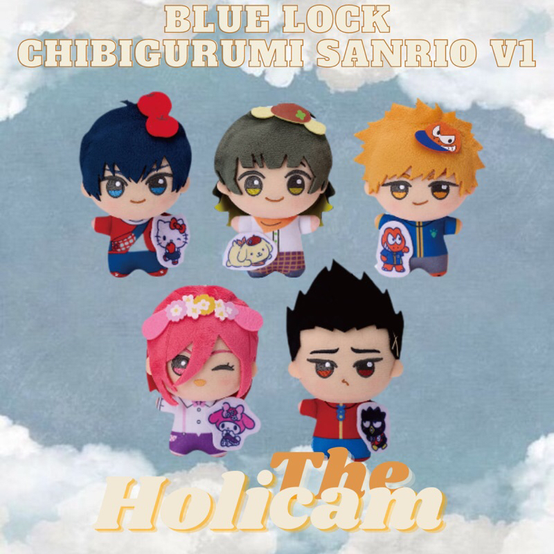 Gấu bông Chibigurumi Phim Hoạt hình Anime Blue Lock Ver Sanrio Vol 1