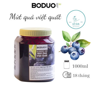 Mứt quả việt quất Boduo hộp 1kg
