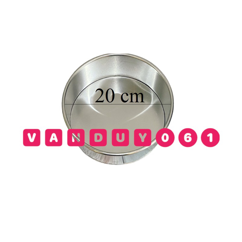 Khuôn tròn đáy rời size 20