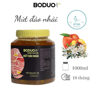 Mứt đào nhài Boduo hộp 1kg