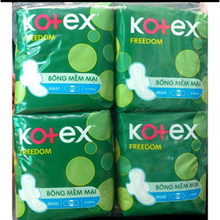  Hcm -  23cm  Combo 8 Gói Kotex Freedom Maxi Cánh- Mỗi Gói 8 Miếng- HSD luôn mới 
