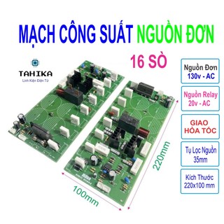 Mạch công suất nguồn đơn 105vac ~ 125vac 16 sò - linh kiện điện tử tahika