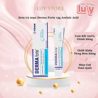 Derma Forte 15g Kem hỗ trợ giảm mụn thâm và mụn sưng đỏ 15g - Oneme Store