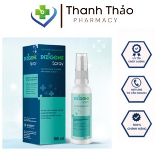 Dizigone Dung dịch và xịt Kháng khuẩn, lành vết thương, tái tạo da