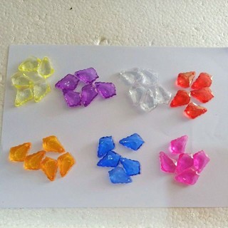100g cánh đá răng cưa, khoảng 130 cánh, nguyên liệu hoa pha lê