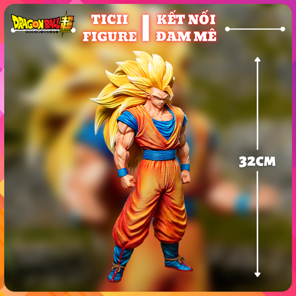 [PRE-ORDER] Mô hình RESIN GOKU SSJ3 - Break Studio - Figure Dragon Ball