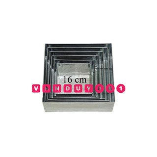 Khuôn ring vuông size 16 cao 6 cm