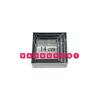 Khuôn ring vuông size 14 cao 6 cm