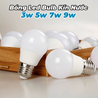 Bóng đèn Led Bulb tròn LUMI 3W sáng Trắng Vàng Đủ Watt đui E27 G45 Hàng Chuẩn Chất Lượng