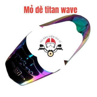 Bộ ốp dè inox, titan 7 màu wave 50cc, wave 100cc wave a 2007-2016