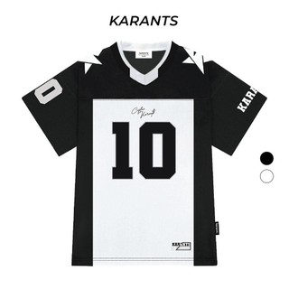 Áo Thun Phối Bóng Đá Karants Vải Cotton Cao Cấp Local Brand Hot Trend Phiên Bản Đặc Biệt Form Oversize A10