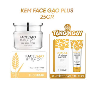 Kem face gạo plus tặng tẩy tế bào chết 100gram