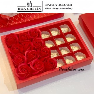 Socola Valentine Trái Tim Vàng kèm Túi Sách Siêu Xinh ship hỏa tốc 2h
