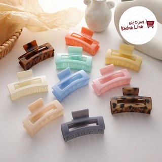 Kẹp tóc nhựa hình vuông phong cách hàn quốc thời trang cho nữ xinh xắn