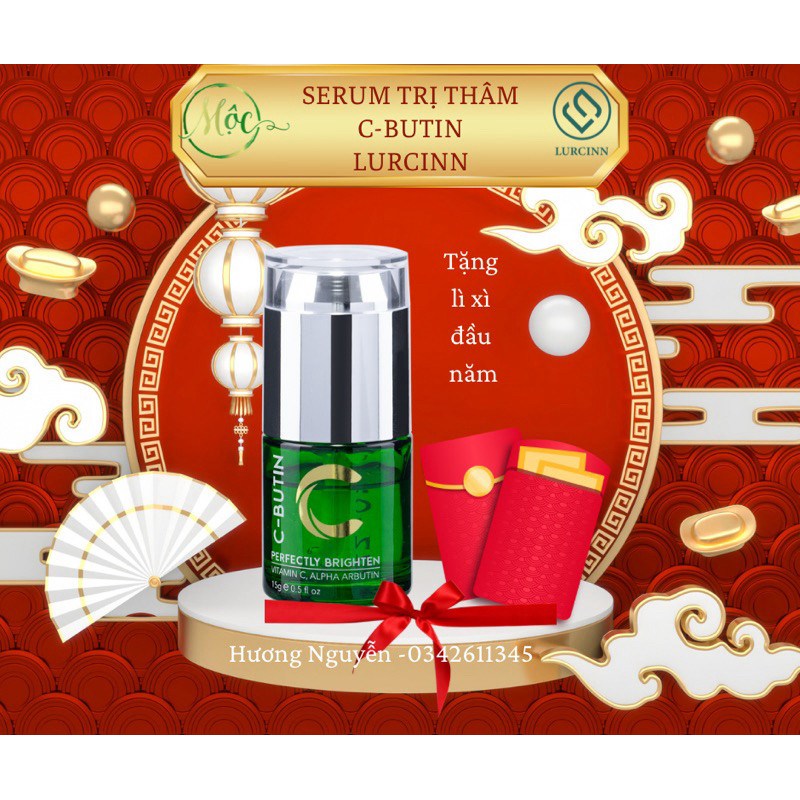 Serum C-butin Lurcinn siêu phẩm giúp giảm thâm