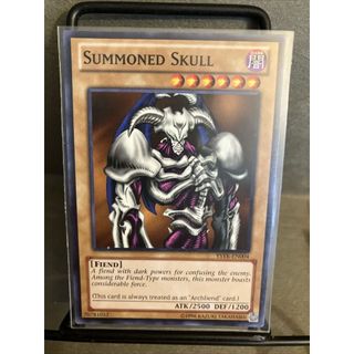 [ Dưa Hấu Yugioh ] Lá bài thẻ Summoned Skull - Tặng bọc bài nhựa bảo quản