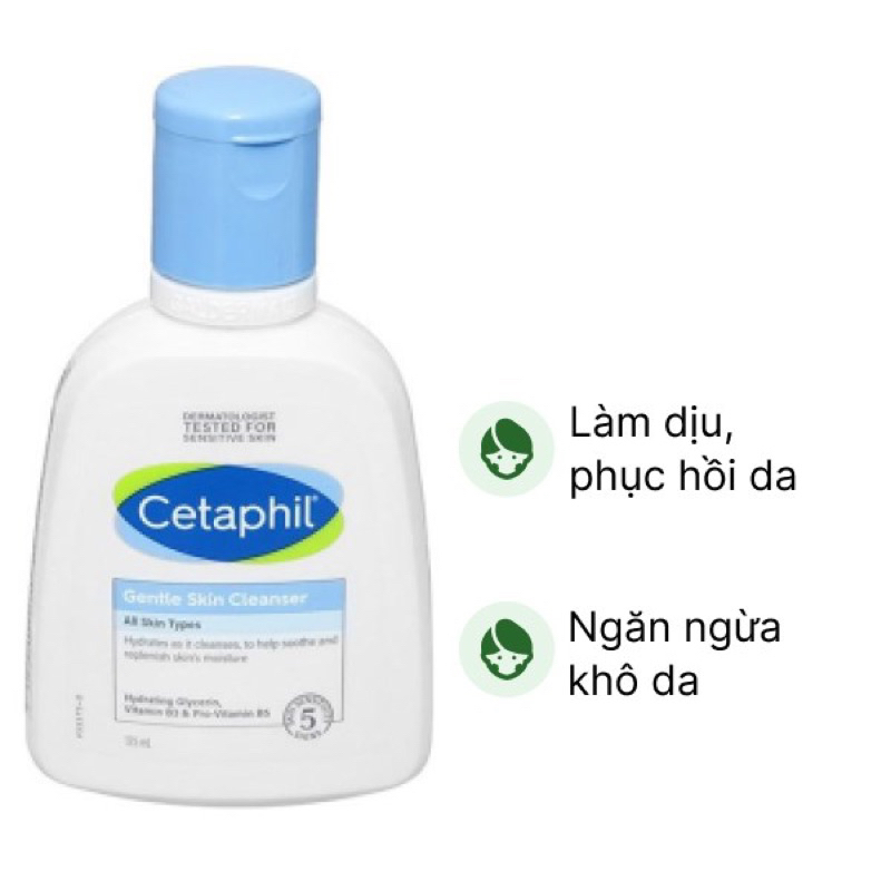 Sữa Rửa Mặt cetaphil 125ml 473ml