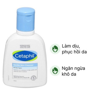 Sữa rửa mặt cetaphil 125ml 473ml
