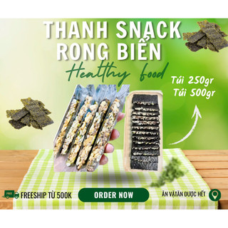 Rong biển kẹp hạt ít đường Bánh ăn kiêng hỗ trợ giảm cân Bánh rong biển ngũ cốc