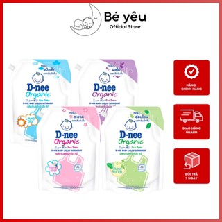 Nước giặt xả quần áo dnee 2in1 thái lan 600ml/1400ml/2800ml