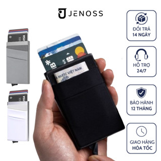 Ví Đựng Thẻ Thông Minh Excel, Box Đựng Thẻ Tự Động Mini Nhỏ Gọn, Chặn Sóng RFID Chính hãng Jenoss