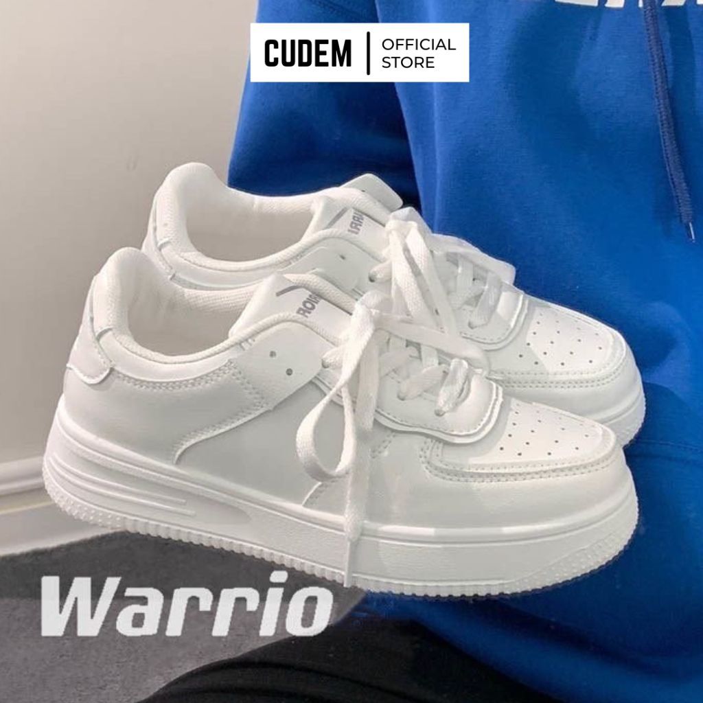 Giày thể thao nữ trắng kiểu dáng trẻ trung năng động S70