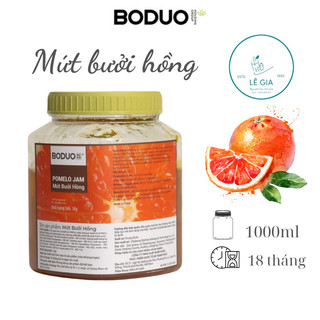 Mứt bưởi Boduo hộp 1kg