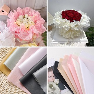 Giấy mếch, giấy nến ánh ngọc, giấy nhăn gói hoa, giấy sydney gói quà siêu nhăn
