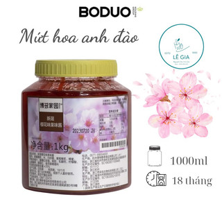 Mứt hoa anh đào Boduo hộp 1kg