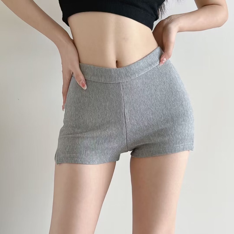 Quần Short Len Tăm Xẻ Gấu Chất Co Dãn BIGSIZE | BigBuy360 - bigbuy360.vn