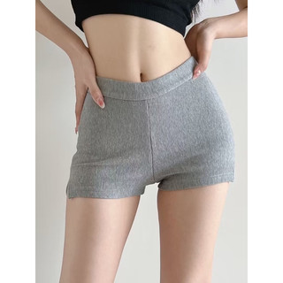 Quần Short Len Tăm Xẻ Gấu Chất Co Dãn BIGSIZE