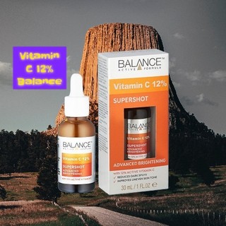 Tinh chất sáng da - mờ thâm Balance Active Formula 12% Vitamin C Supershot 30ML