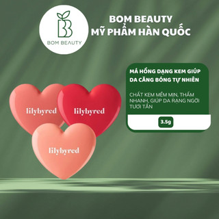 Má hồng dạng kem lilybyred luv beam cheek balm 3.5g