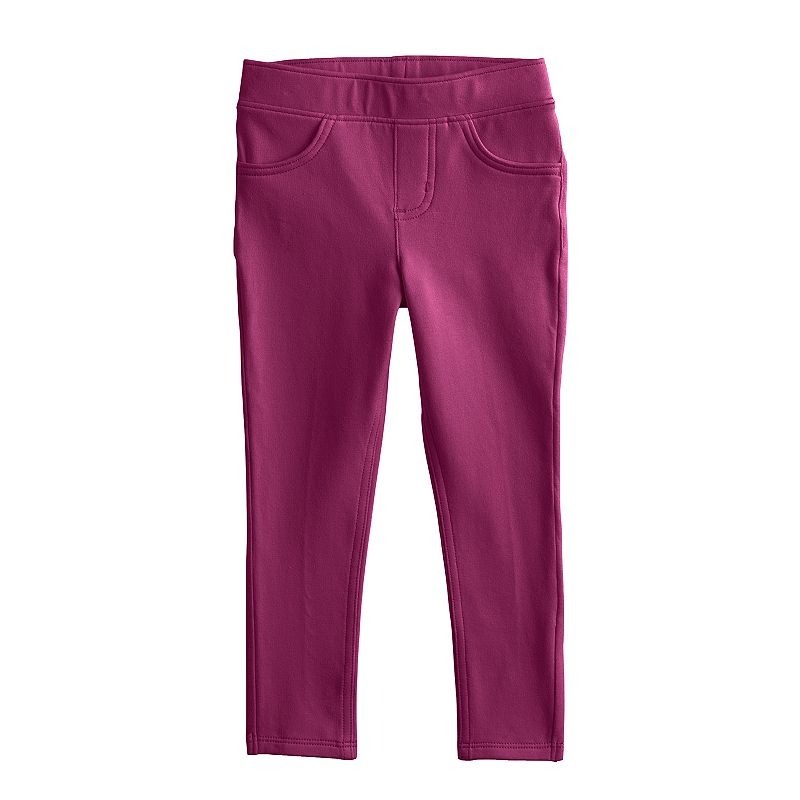 Quần jegging giả jeans cotton da cá, legging dài mềm mát bé gái, tregging co giãn 4 chiều