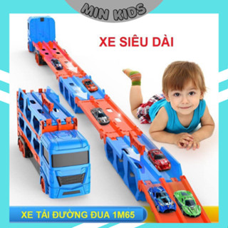 Xe ôTô tải đường đua dài 1m65 có thể gấp gọn, Xe Khủng Long 3 tầng 2m1, chở nhiều xe ô tô con, xe đường đua dài 2m1 2m26