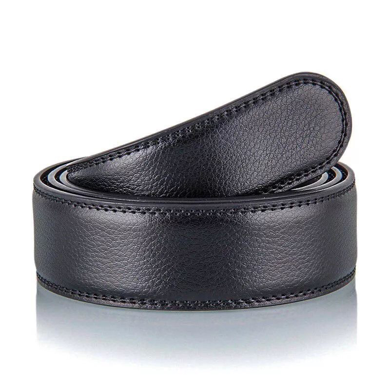 Dây nịt thắt lưng nam da bò thật dùng cho khóa tự động bản 3.0cm,3.5cm da bò 3 lớp mai viền sang trọng