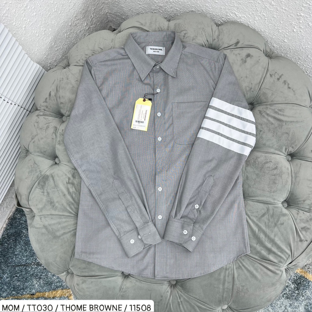 Áo Somi Nam Nữ Thom 4 Sọc kẻ Vải Dày dặn Thoáng Đủ màu, Áo Somi Nam Nữ thời trang thiết kế