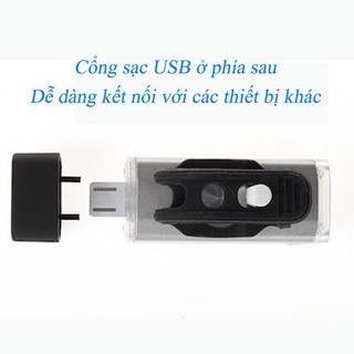 Đèn trước xe đạp machfally sạc điện