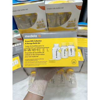 BILL US Bình trữ sữa Medela, tách set bộ 6 bình 150ml nhập Mỹ