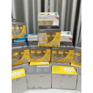 BILL US Bình Medela, tách set 150ml, 250ml kèm núm ti và có nắp đậy ti kèm