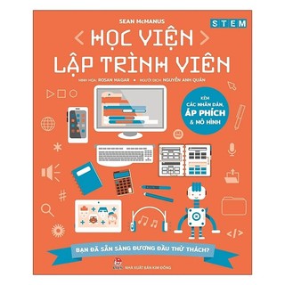 Sách - stem - học viện lập trình viên - kim đồng.
