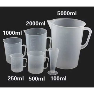 Ca đong định lượng pha chế , Ca đong nhựa có vạch chia định lượng cao cấp