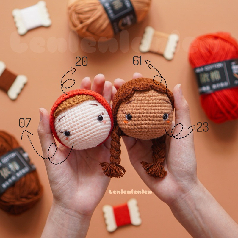 LEN MILK COTTON MÁC ĐEN 50g