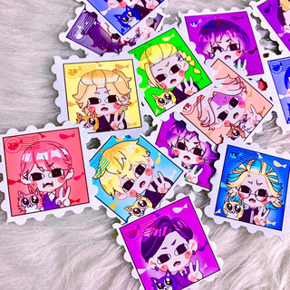 Set Sticker Tokyo Revengers | Miếng Dán, Hình dán Anime Tokyo Revengers | Sticker tem trang trí Anime | Mikey, Baji